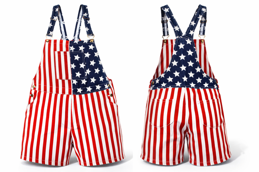 🇺🇸 AMERICAN FLAG OVERALLS — BUILT TO STAND OUT