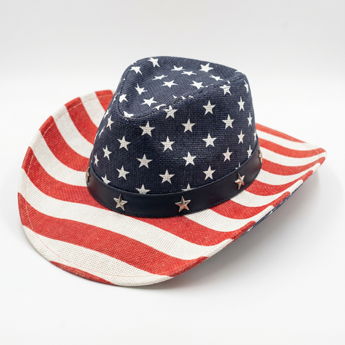 American Flag Cowboy Hat